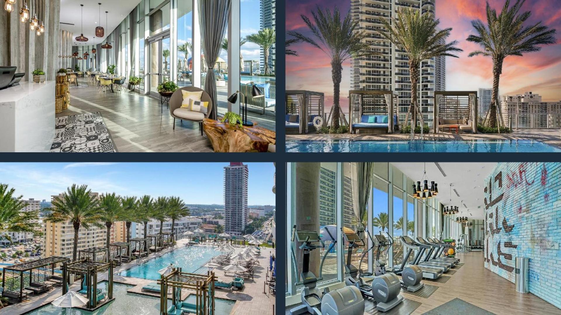 ハリウッドUpper Level Penthouse - Amazing Views Beach & Intracoastalアパートメント エクステリア 写真